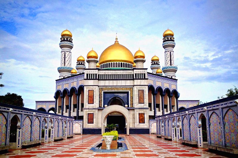 Thánh đường Jame Assr Hassanil Bolikah Mosque tại đất nước Brunei