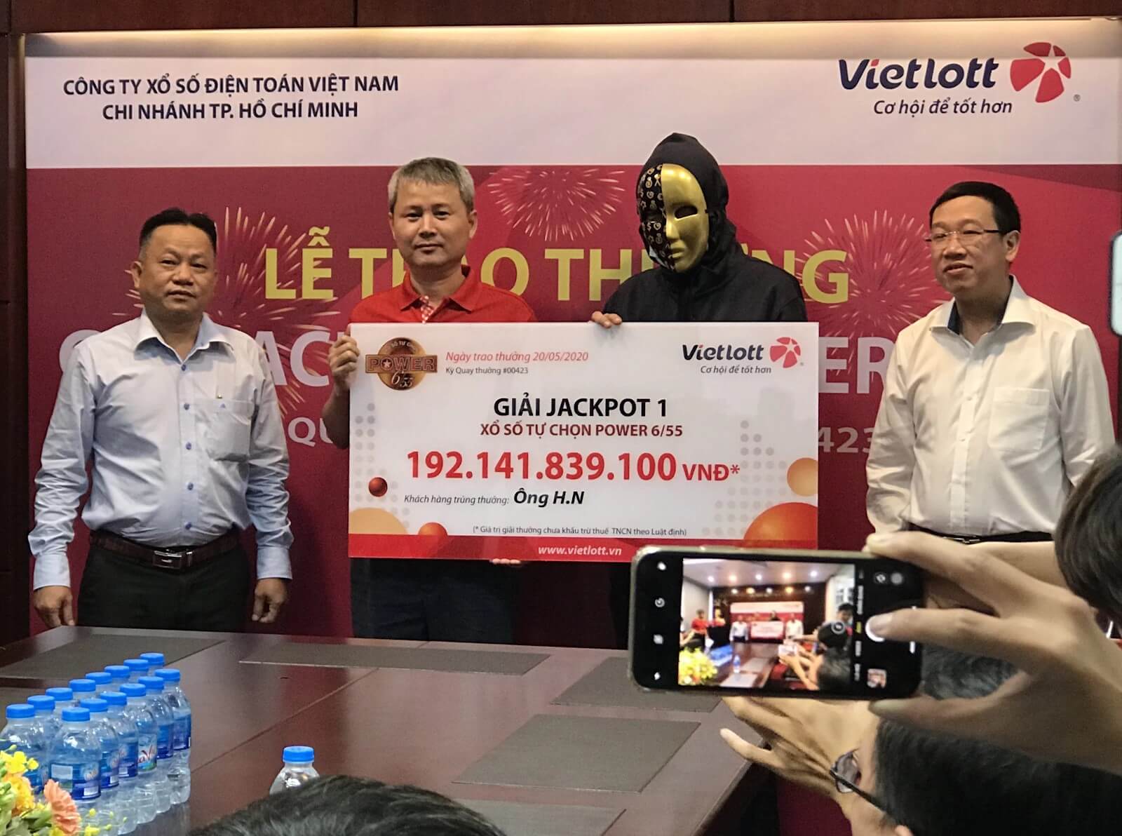 Những người đã trúng Vietlott Jackpot ở Việt Nam