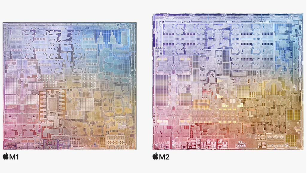 Tiến trình sản xuất 5nm nâng cao đem đến nhiều cải tiến hơn ở chip M2 Apple