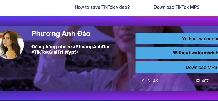 Cách tải video TikTok không logo bằng SSSTIK.io đơn giản nhất