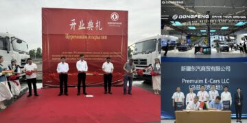 Lễ khai trương Đại lý Dongfeng Motor Kazakhstan và Gian hàng của Dongfeng tại Triển lãm Trung Quốc - Á Âu lần thứ 8