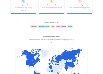 Ảnh chụp màn hình giao diện PenPalConnect trên máy tính